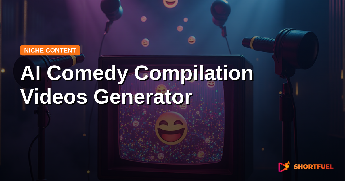 AI Comedy Compilation Videos Generator